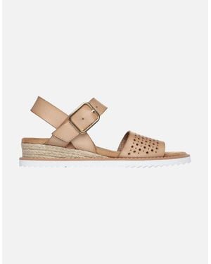 Skechers Bob Desert Kiss Sandals - White