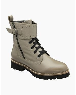Lotus Foster Ankle Boots - Natural