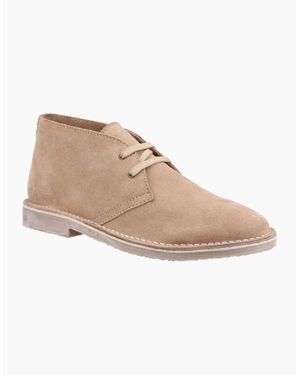 Hush Puppies Samuel Desert Boots - Natural