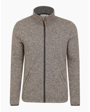 Mountain Warehouse Idris Iii Full Zip Fleece Jacket - Grey