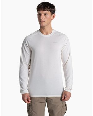 Craghoppers Nour Nosilife Long-Sleeved T-Shirt - White