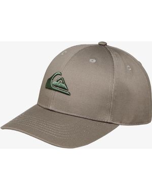 Quiksilver Decades Snapback Baseball Cap - Grey