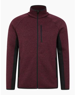 Mountain Warehouse Treston Full Zip Fleece Jacket - Red
