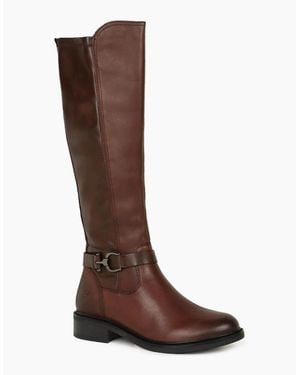 Remonte Barby Knee High Boots - Brown