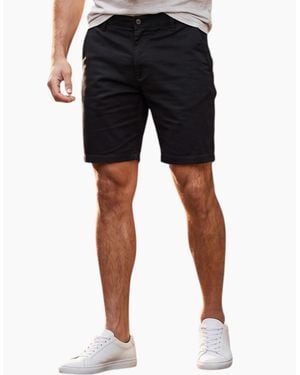 Jack Wills Ex Slim Chino Shorts - Black
