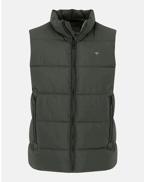 Fynch-Hatton Puffer Gilet Vest Dusty Forest - Green