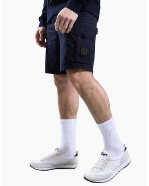 Marshall Artist Ainsdale Cargo Shorts - Blue