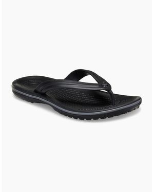 Crocs™ Crocband Flip Rubber/Slate Flip Flops - Black