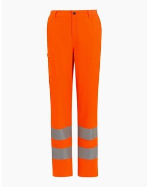 Regatta Stretch Hi-Vis Trousers - Orange