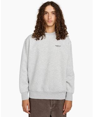 Element Co Crew Neck Sweatshirt - White