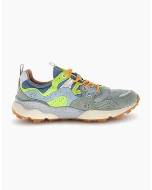 Flower Mountain Yamano 3 Trainers - Blue