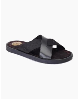 Base London Webb Sliders - Blue