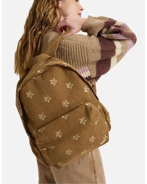 Roxy Feeling Emby 15.7 L Cord Laptop Backpack - Natural