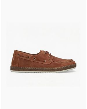 Rieker B5220 Boat & Deck Shoes - Brown