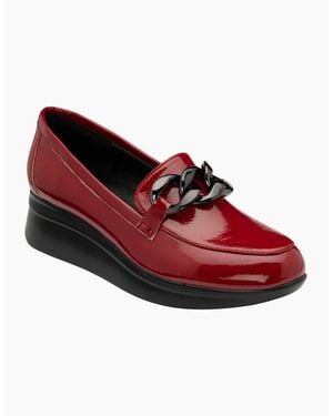 Lotus Preston Loafers - Red