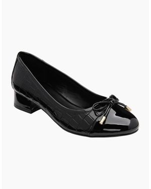 Lotus Rush Ballet Court Shoes - Black