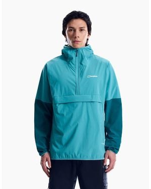 Berghaus Wandermoor Breathable Windbreaker - Blue