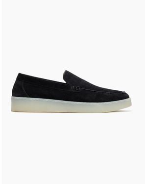 Hudson Jeans Hawkins Suede Loafer - Black