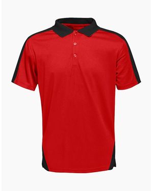 Regatta Professional Contrast Coolweave Polo Shirt - Red