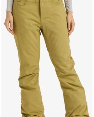 Roxy Diversion Tailored Waterproof Snow Trousers - Yellow