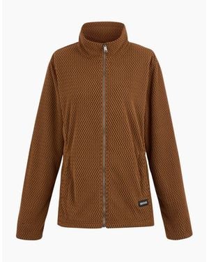 Regatta Ladies Heidy Full Zip Fleece - Brown