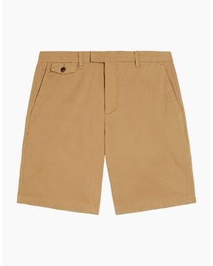 Ted Baker Ashfrd Tan Chino Short - Natural