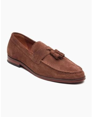 Base London Flint Tassle Loafers - Brown