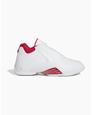 adidas T-Mac 3 Stripe Low Top Trainers - White