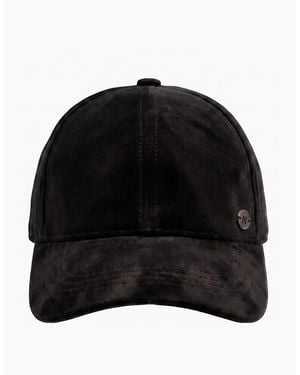 Nooki Design Velvet Baseball Cap - Black