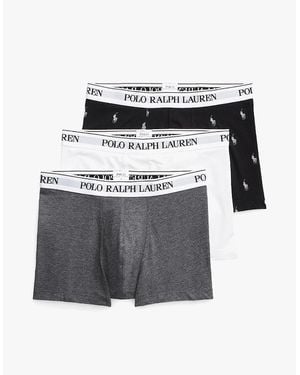 Polo Ralph Lauren Classic Trunks Trunks Multicoloured - Grey