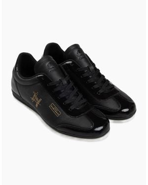Cruyff Recoupa Leather Mono Trainers - Black