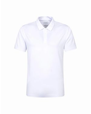 Mountain Warehouse Endurance Isocool Polo Shirt - White