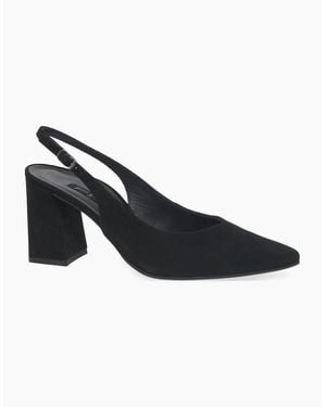 Paul Green Willa Open Court Shoes - Black
