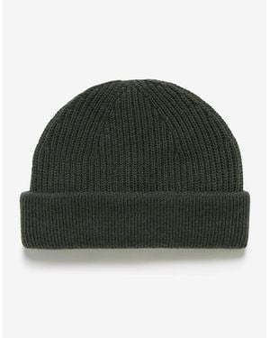 Oliver Sweeney Wool Blend Ribbed Beanie - Green