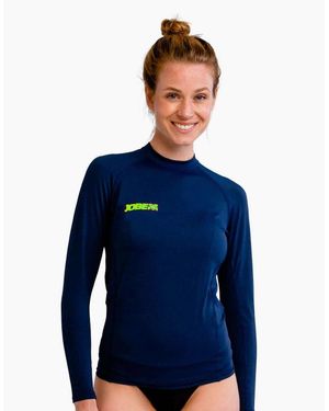 Jobe Rash Guard Long Sleeve Rash Vest - Blue