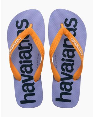 Havaianas Top Logomania Flip Flops - Blue