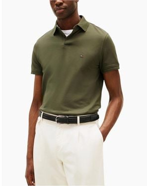 Tommy Hilfiger Polo Shirts Casual Polo Cotton Tee - Green