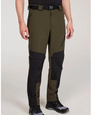 Mountain Warehouse Forest Convertible Hiking Trousers - Brown