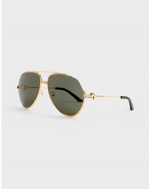 CASABLANCA Stainless Steel Aviator - Multicolour