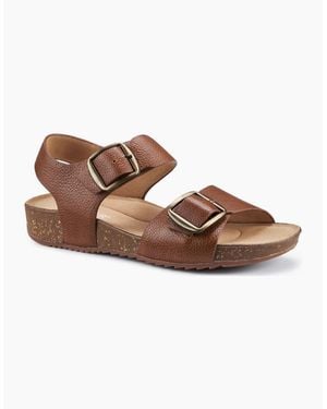 Hotter Tourist Ii Extra Wide Sandals - Brown