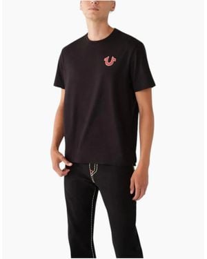 TRUE RELIGION 700334 T Shirts - Black