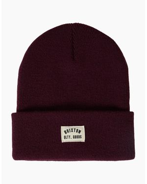 Brixton Woodburn Watch Beanie - Red