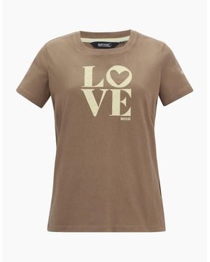 Regatta Ladies Filandra Vx Love T-Shirt - Natural