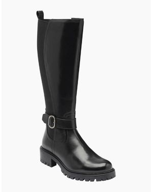 Lotus Tiber Knee High Boots - Black