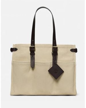 Timberland Canvas Tote Bag - Natural