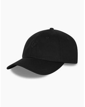 Lyle & Scott Tonal Eagle Baseball Cap - Black