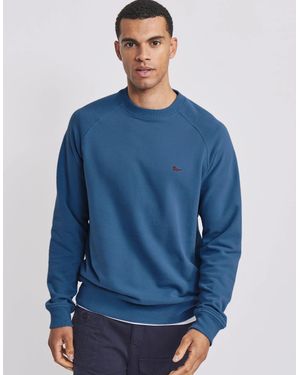 aubi Ash Crew Neck - Blue