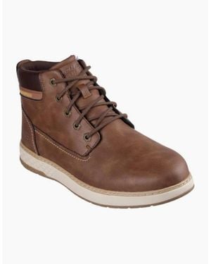 Skechers Waterproof Relaxed Fit: Garlan - Brown