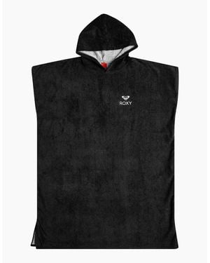 Roxy Sunny Joy Poncho - Black