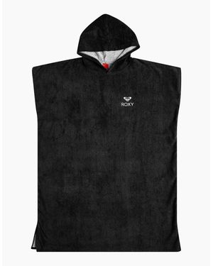 Roxy Sunny Joy Poncho - Black